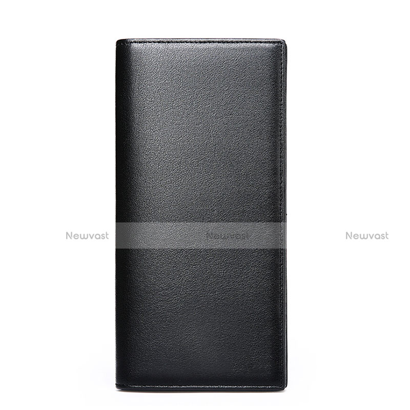 Universal Leather Wristlet Wallet Handbag Case H16 Black