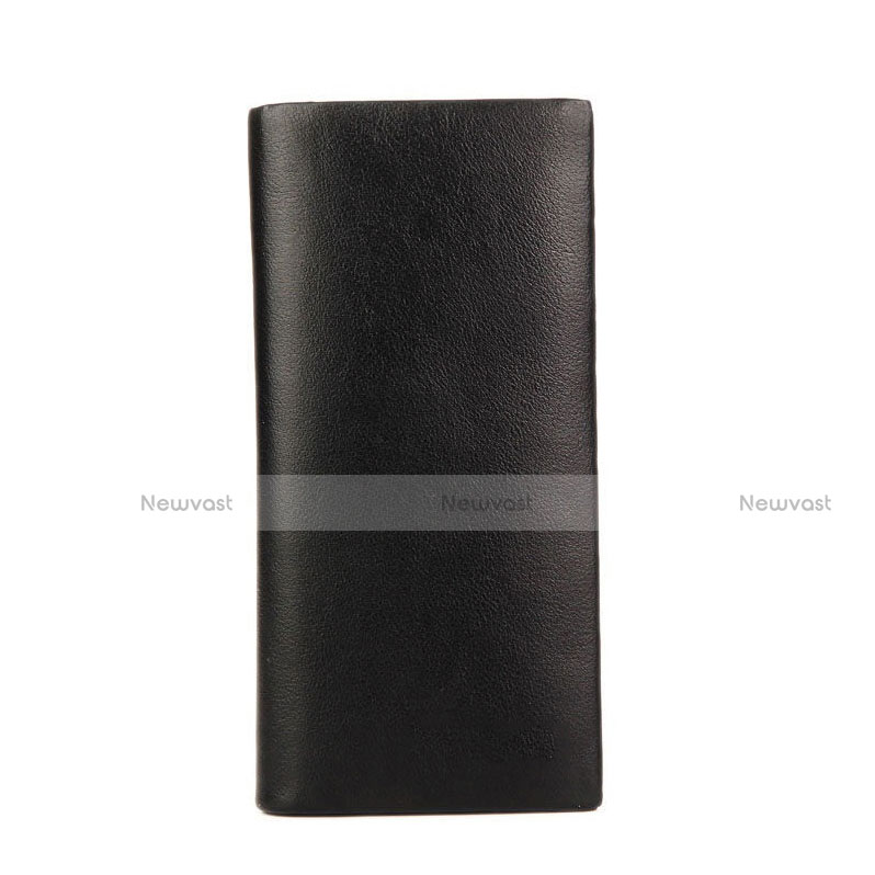 Universal Leather Wristlet Wallet Handbag Case H31 Black