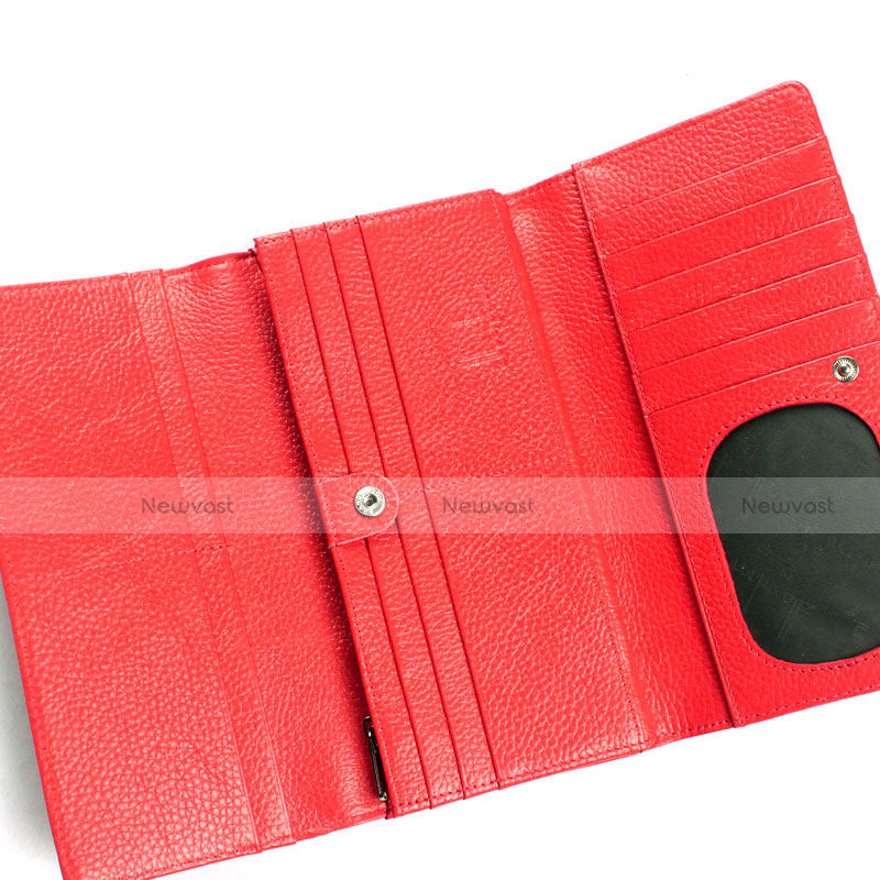 Universal Leather Wristlet Wallet Handbag Case K02