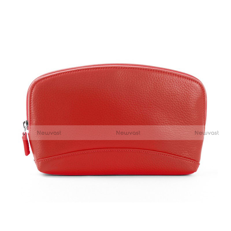 Universal Leather Wristlet Wallet Handbag Case K14 Red