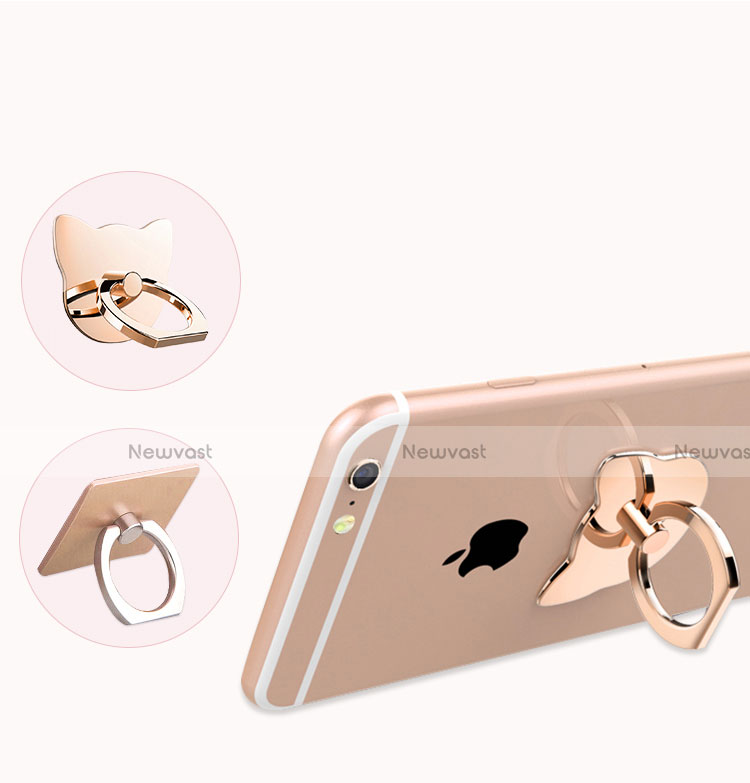 Universal Mobile Phone Finger Ring Stand Holder 2PCS Gold