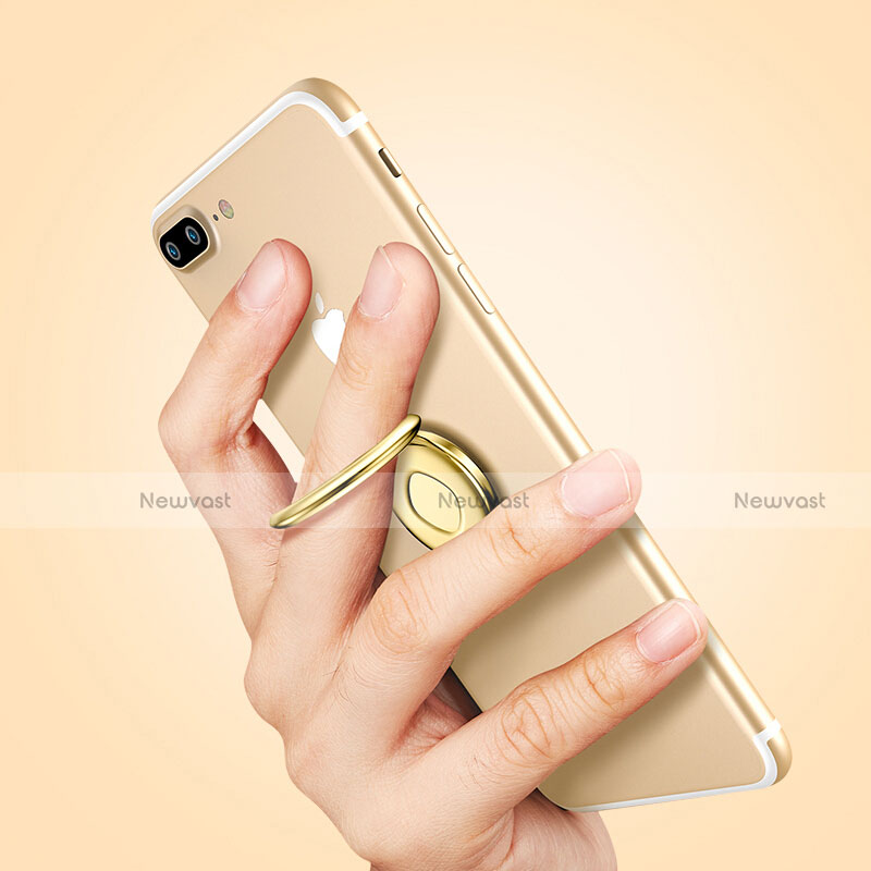 Universal Mobile Phone Finger Ring Stand Holder Gold