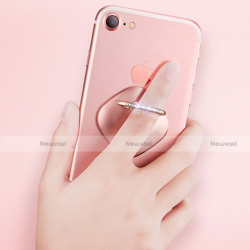 Universal Mobile Phone Finger Ring Stand Holder R03 Rose Gold