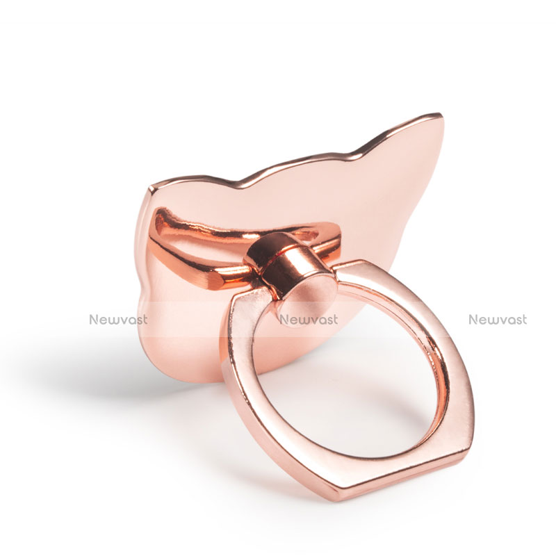 Universal Mobile Phone Finger Ring Stand Holder R04 Rose Gold