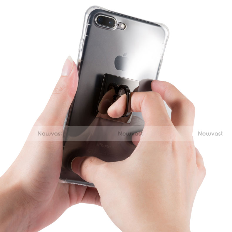 Universal Mobile Phone Finger Ring Stand Holder R05 Black