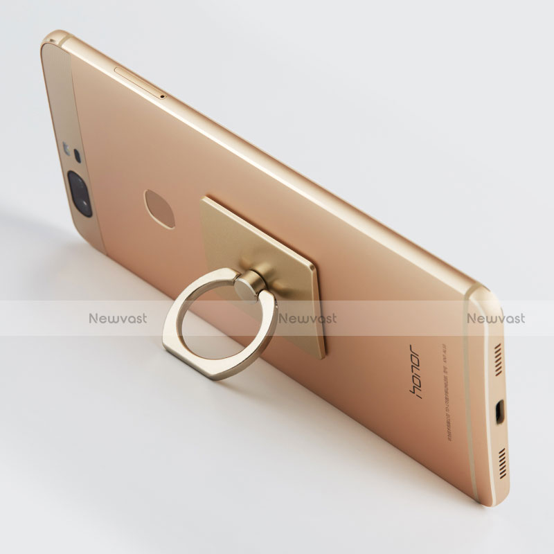 Universal Mobile Phone Finger Ring Stand Holder R06 Gold