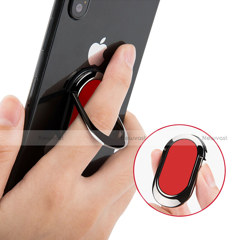 Universal Mobile Phone Finger Ring Stand Holder R07 Red