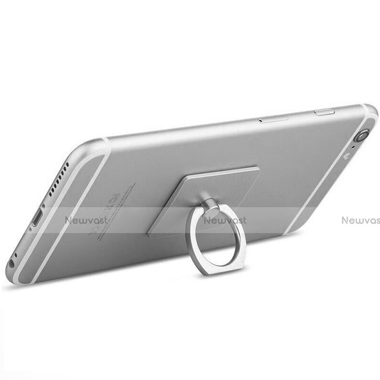 Universal Mobile Phone Finger Ring Stand Holder Z01 Silver