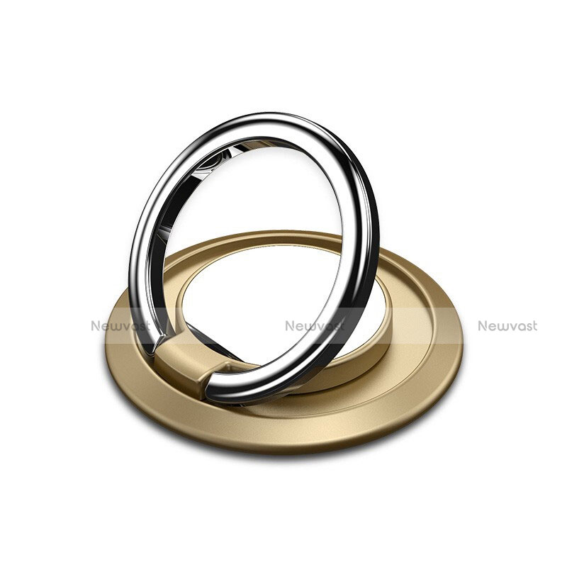 Universal Mobile Phone Magnetic Finger Ring Stand Holder H10 Gold