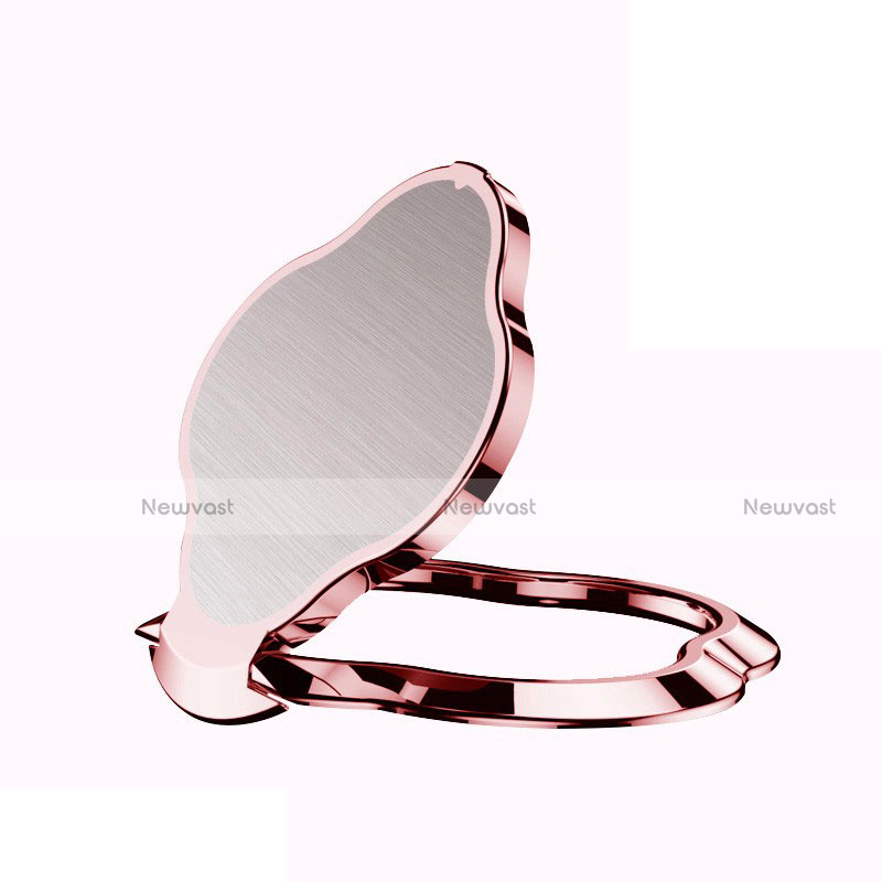 Universal Mobile Phone Magnetic Finger Ring Stand Holder H11 Rose Gold