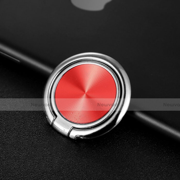 Universal Mobile Phone Magnetic Finger Ring Stand Holder Z11 Red