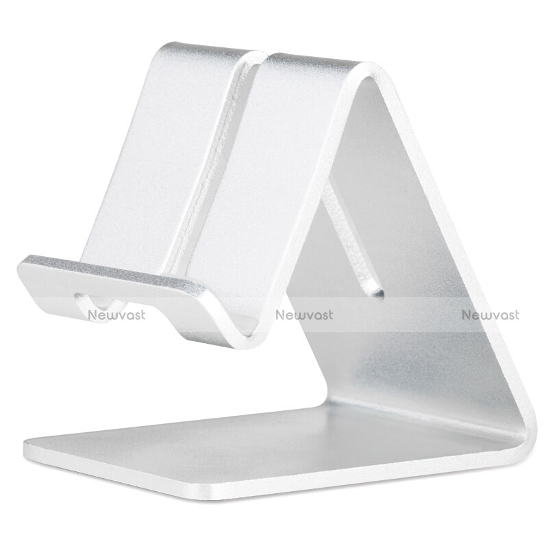 Universal Mobile Phone Stand Holder for Desk Silver