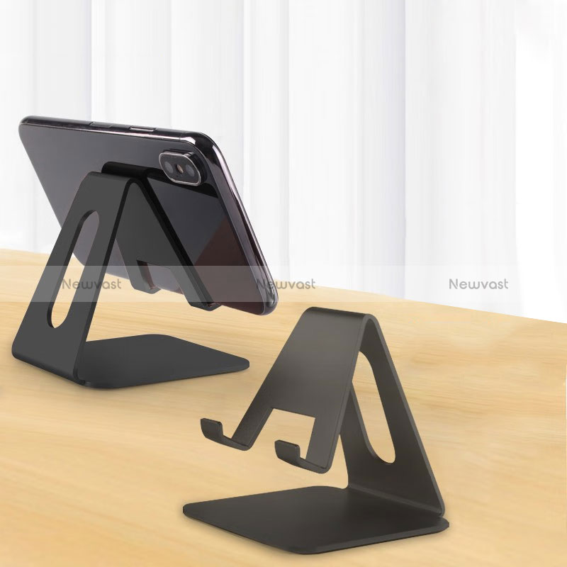 Universal Mobile Phone Stand Smartphone Holder for Desk N02 Black