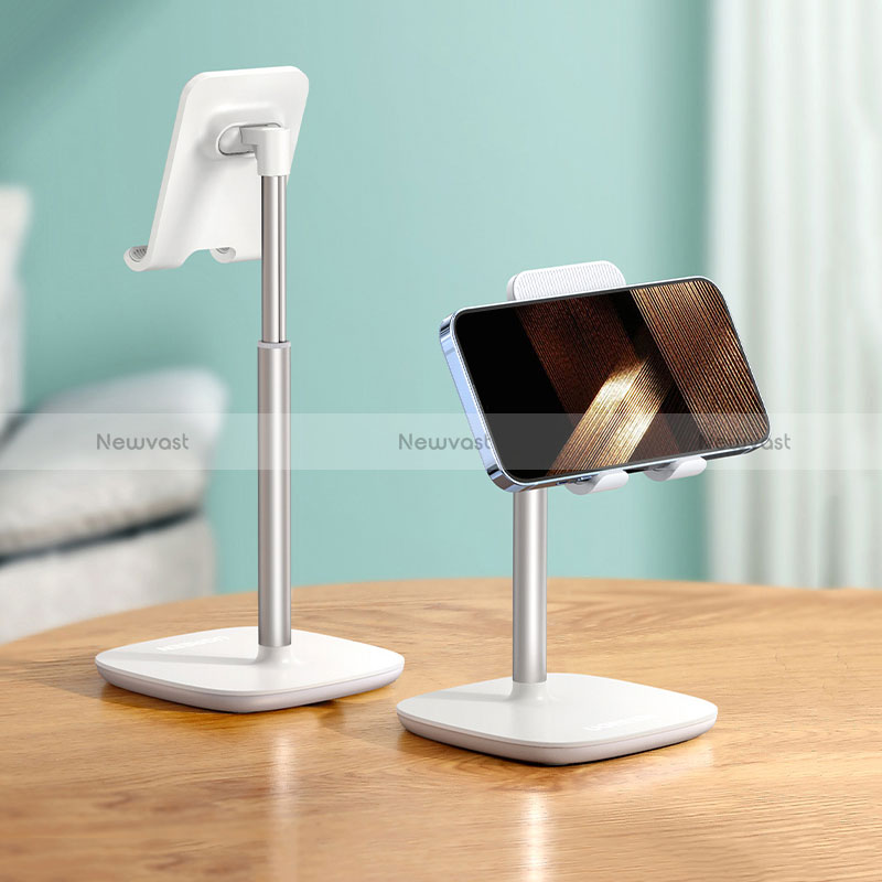 Universal Mobile Phone Stand Smartphone Holder for Desk N05 Silver