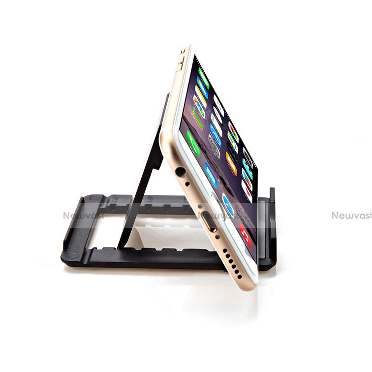 Universal Mobile Phone Stand Smartphone Holder for Desk T01 Black