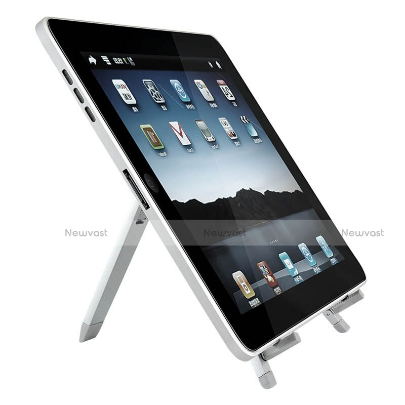 Universal Tablet Stand Mount Holder for Huawei MediaPad M5 8.4 SHT-AL09 SHT-W09 Silver