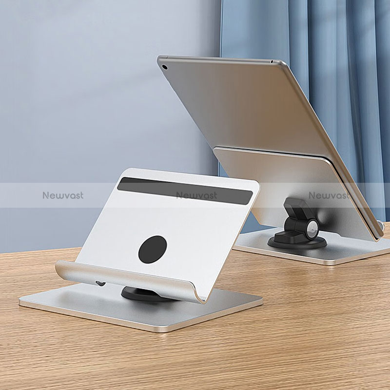 Universal Tablet Stand Mount Holder N02 for Microsoft Surface Pro 4 Silver