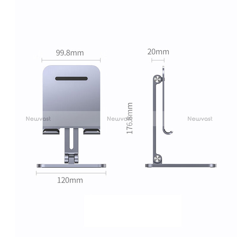 Universal Tablet Stand Mount Holder N05 for Apple iPad Pro 9.7 Dark Gray