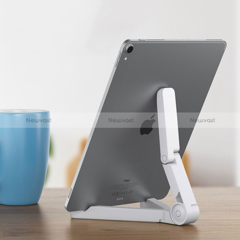 Universal Tablet Stand Mount Holder N08 for Apple iPad Pro 12.9 (2020) White