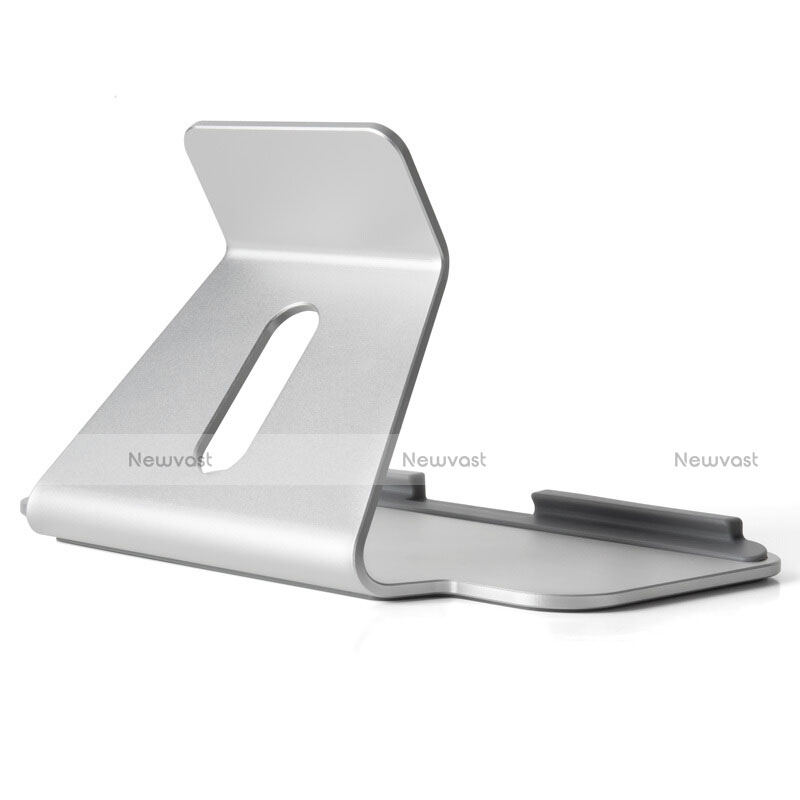 Universal Tablet Stand Mount Holder T25 for Apple iPad 4 Silver