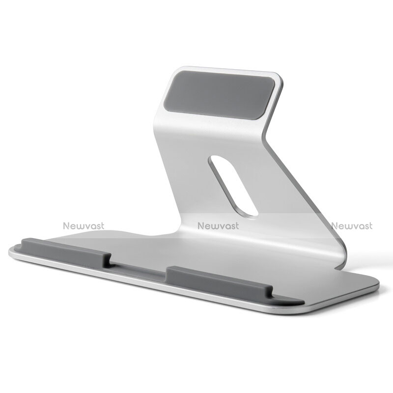 Universal Tablet Stand Mount Holder T25 for Apple iPad Air 10.9 (2020) Silver