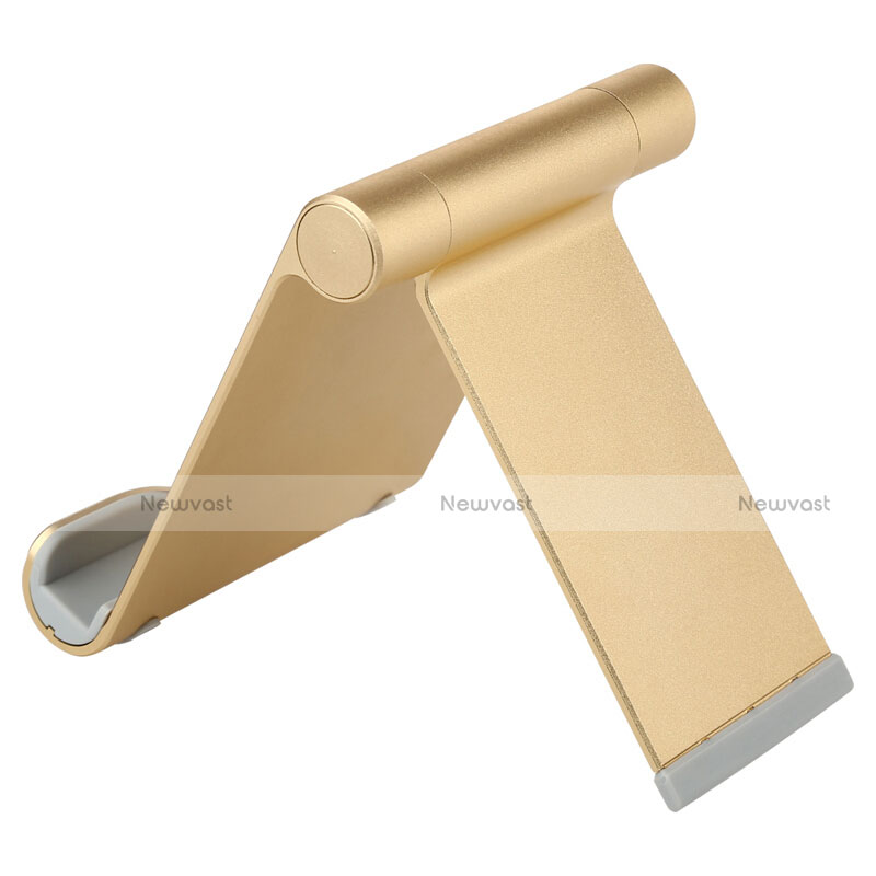Universal Tablet Stand Mount Holder T27 for Apple iPad 4 Gold