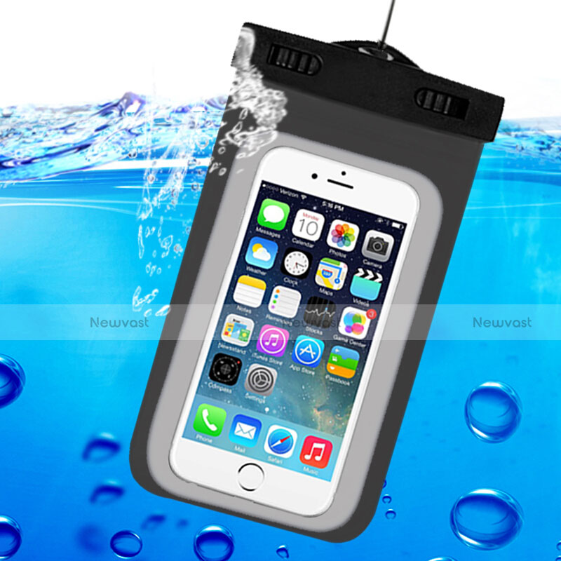 Universal Waterproof Cover Dry Bag Underwater Pouch W04 Black