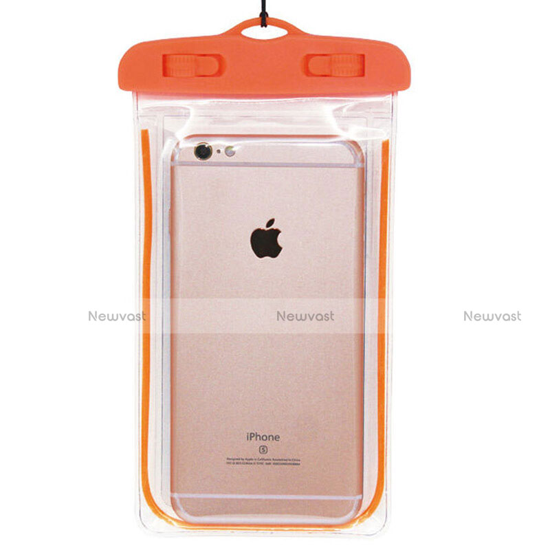 Universal Waterproof Hull Dry Bag Underwater Case W01 Orange