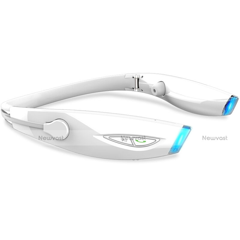 Wireless Bluetooth Sports Stereo Earphone Headphone H52 White
