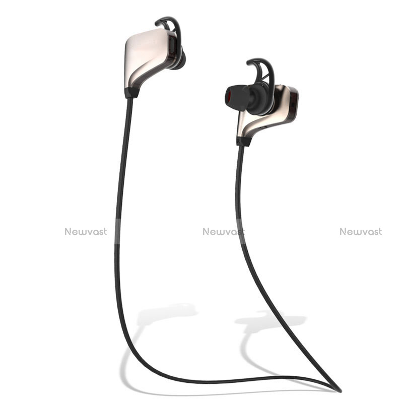 Wireless Bluetooth Sports Stereo Earphone Headset H35 Gold