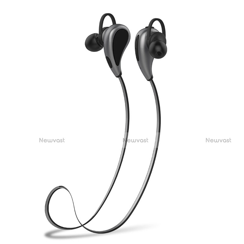 Wireless Bluetooth Sports Stereo Earphone Headset H41 Gray