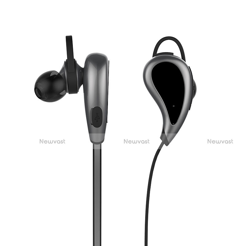 Wireless Bluetooth Sports Stereo Earphone Headset H41 Gray