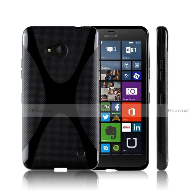 X-Line Gel Soft Case for Microsoft Lumia 640 Black