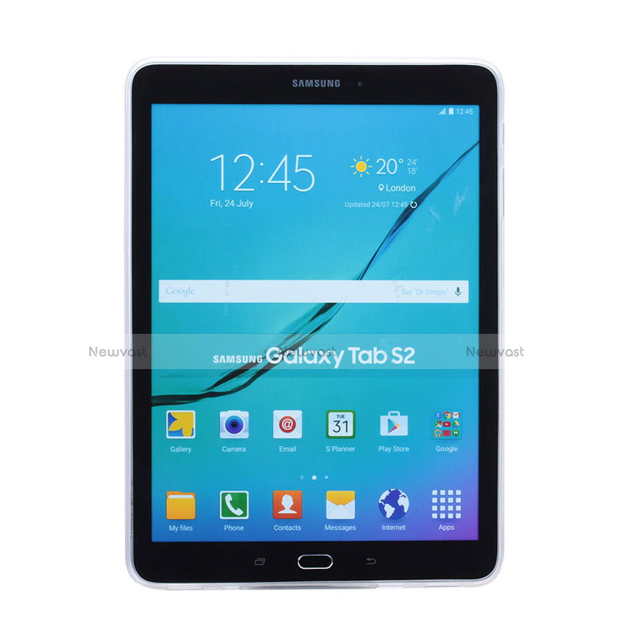 X-Line Transparent TPU Soft Cover for Samsung Galaxy Tab S2 8.0 SM-T710 SM-T715 Clear